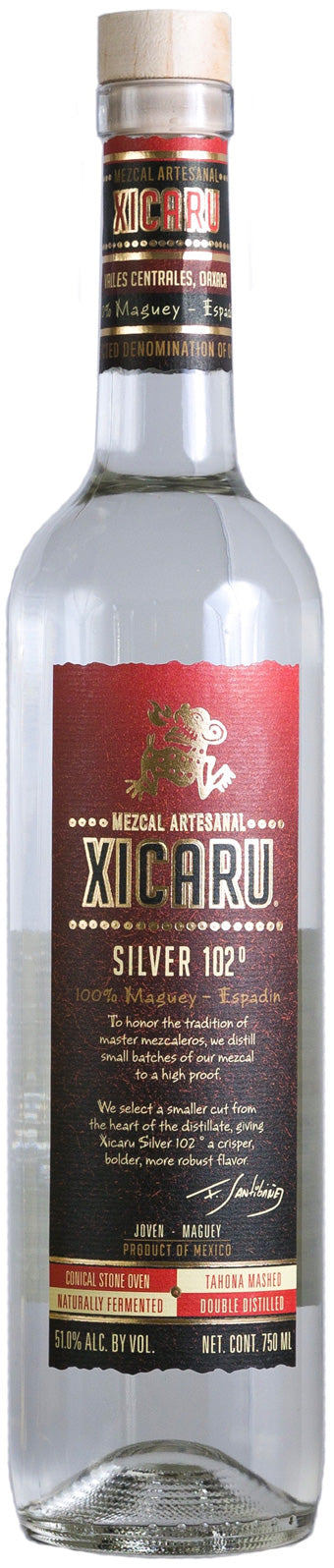 Xicaru Mezcal 102 Silver