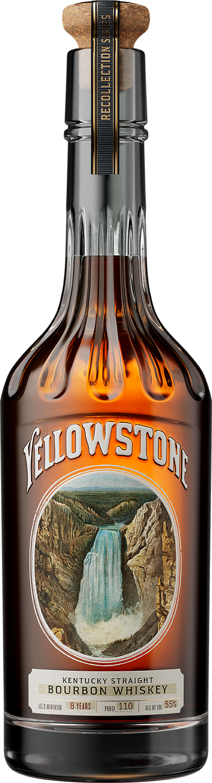 Yellowstone Recollection Series 8-Year-Old Bourbon Whiskey