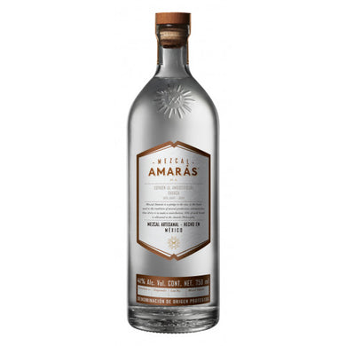 Experience the rich, smoky flavors of Mezcal Amarás Espadín. Crafted from 100% Espadín agave with a commitment to sustainability and tradition. Perfect for sipping or cocktails.  