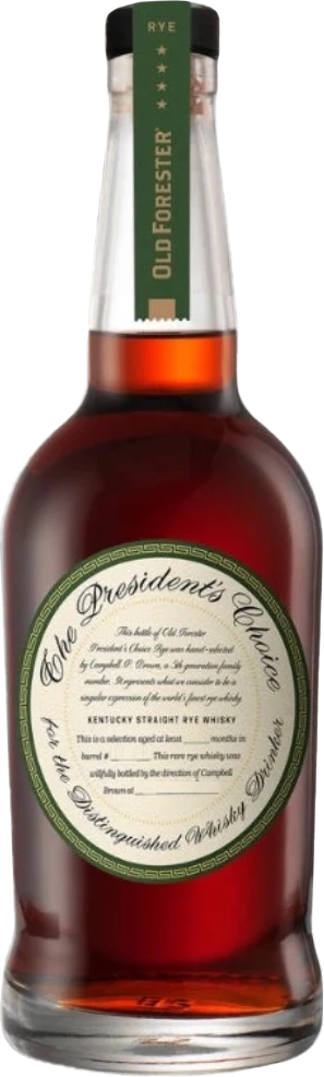 Old Forester The President's Choice Rye Whiskey