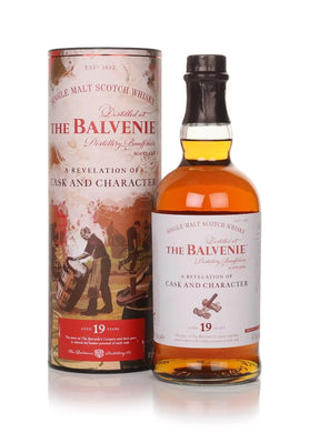 The Balvenie A Revelation of Cask and Character Aged 19 Years 750 ml