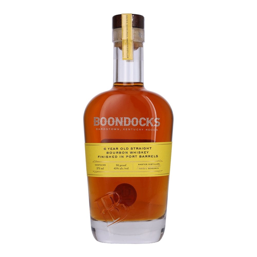 Boondocks 6 Year Straight Bourbon Whiskey finished in Port Barrels