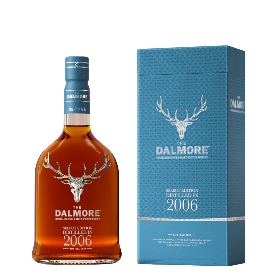 Discover The Dalmore Select Edition 18 Year Old, a rich and complex single malt Scotch. Aged in ex-bourbon and Oloroso sherry casks for an unforgettable taste.