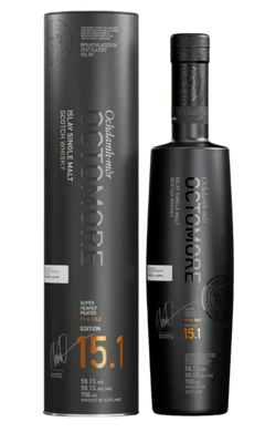 Discover Bruichladdich Octomore 15.1, the pinnacle of peated whisky. With 137.8 ppm, bold flavors, and elegant complexity, it’s a must-have for Scotch lovers!