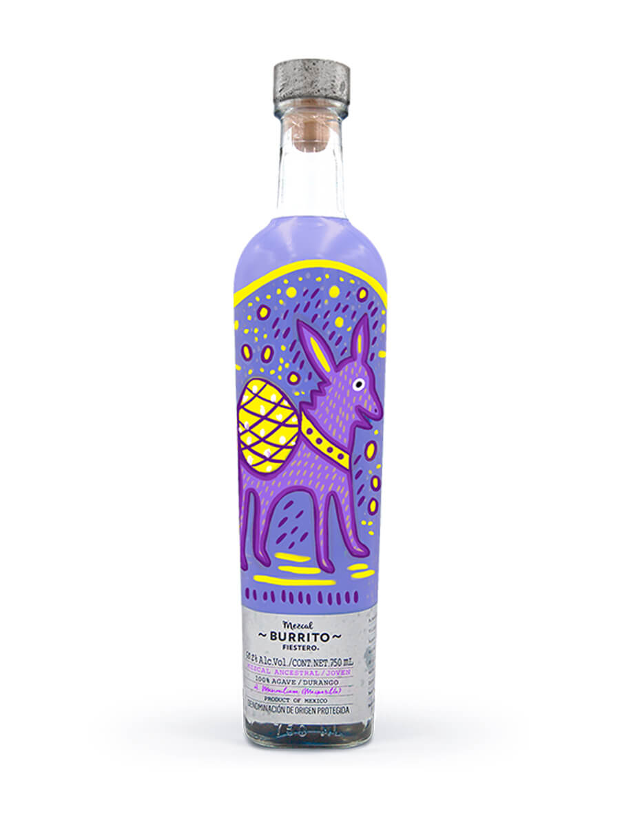 Burrito Fiestero Mezcal Ancestral Joven Tepemete