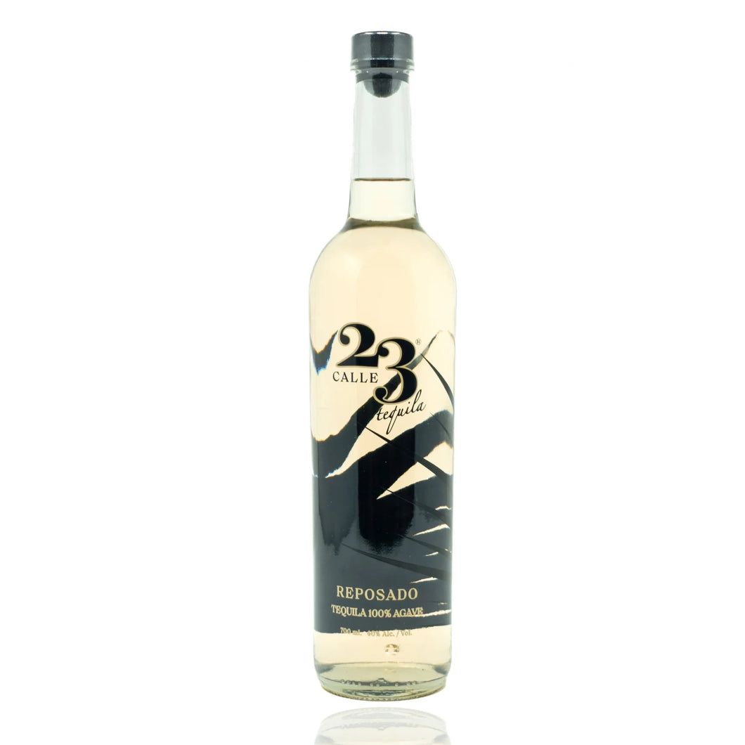 Discover Calle 23 Tequila Reposado, aged 8 months for smooth roasted agave, oak, and vanilla flavors. Perfect for sipping or cocktails. Taste tradition!