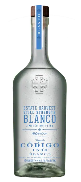 Código 1530 Tequila Blanco Still Strength Estate Harvest