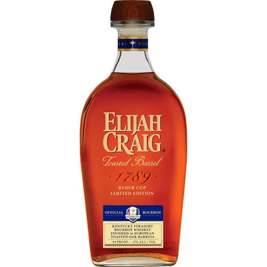 Elijah Craig Ryder Cup 2023 Toasted Barrel Bourbon Limited Edition - Taster's Club