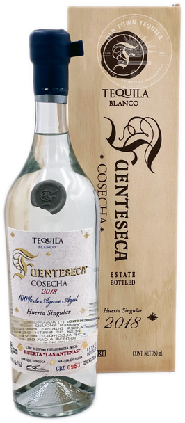 Savor the clean, vibrant flavor of Fuenteseca Reserva Cosecha 2018 Tequila Blanco. Handcrafted from single-estate agave and aged for complexity. Taste the tradition!  