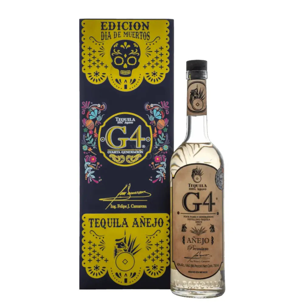 G4 Tequila Añejo de Madera Dia de Muertos Limited Edition 2025