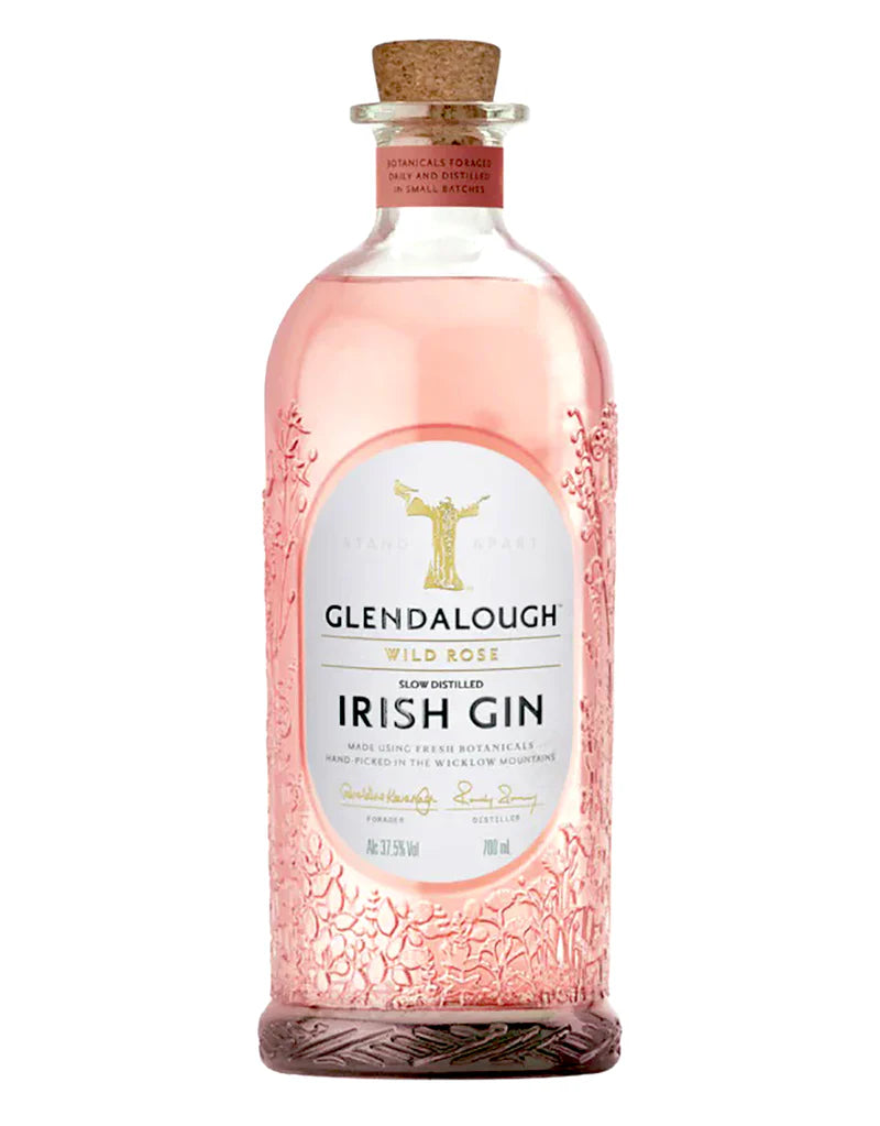 Glendalough Wild Rose Gin blends wild roses & foraged botanicals from Ireland’s Wicklow Mountains. A crisp and floral gin perfect for any occasion!