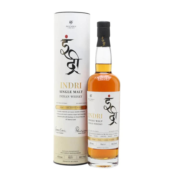 Indri Whisky Three Wood Single Malt