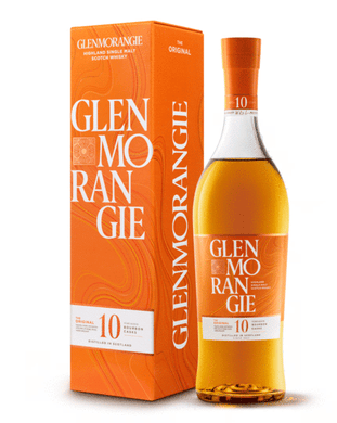 Savor the smooth elegance of Glenmorangie The Original 10 Years Old. Aged in ex-bourbon oak casks, it features citrus, vanilla, and honeyed notes with a long, gentle finish. Perfect for any occasion.