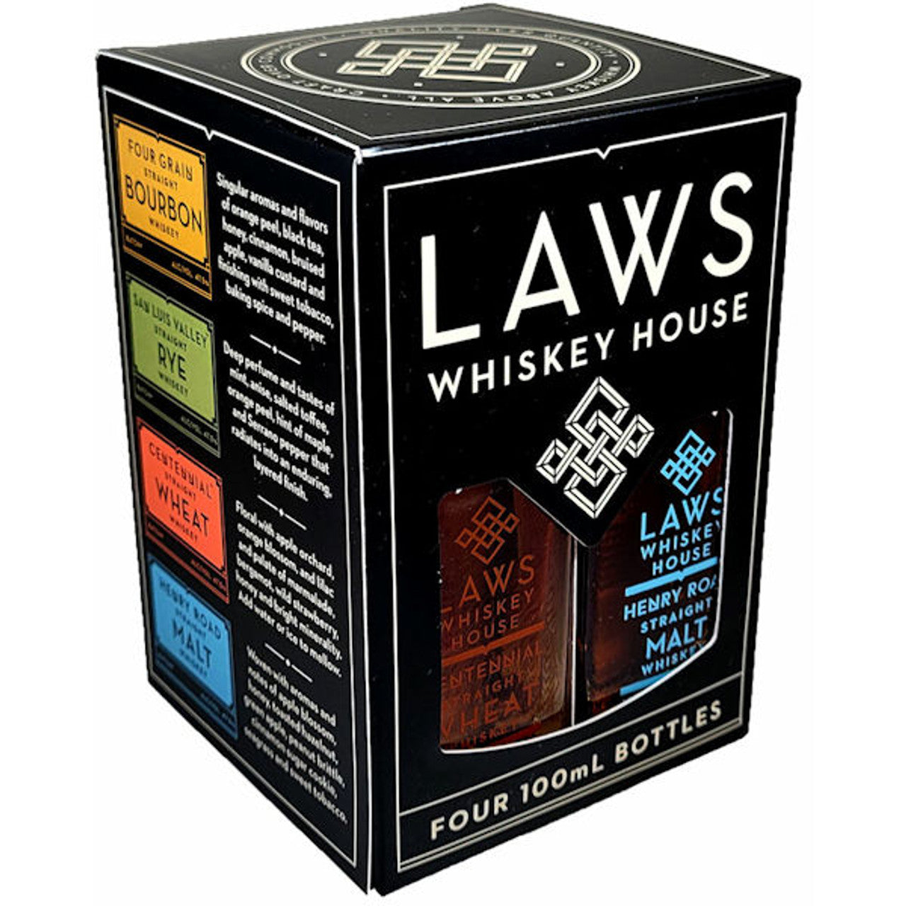 Laws Whiskey House 4x100ml Sample Pack