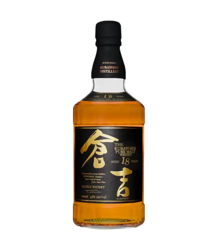 Discover the refined elegance of The Kurayoshi Matsui 18 Year. Aged to perfection, this Japanese whisky offers rich honey, dried fruit, and oak flavors for a smooth, unforgettable experience.