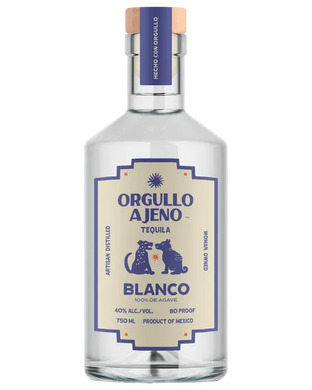 Experience the pure essence of Mexico with Orgullo Ajeno Tequila Blanco. Crafted from 100% blue Weber agave and double-distilled for a smooth, citrus-forward taste. Perfect for sipping or cocktails!