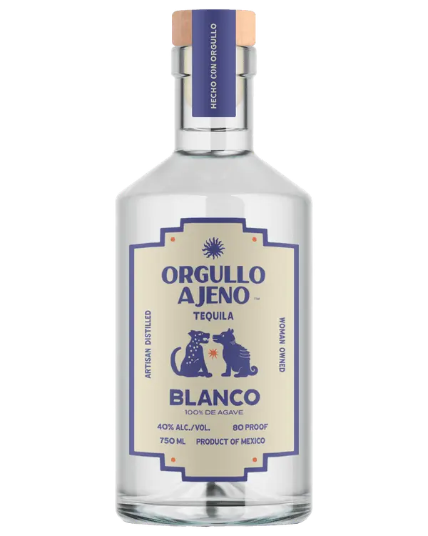 Experience the pure essence of Mexico with Orgullo Ajeno Tequila Blanco. Crafted from 100% blue Weber agave and double-distilled for a smooth, citrus-forward taste. Perfect for sipping or cocktails!