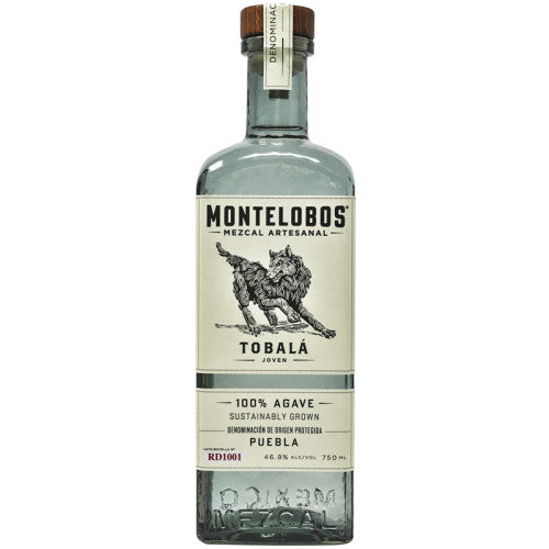 Montelobos Mezcal Artesanal Tobalà 750 ml 46.8%