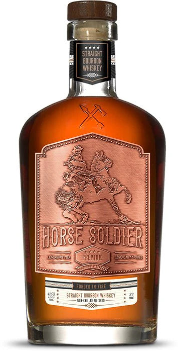 Discover Horse Soldier Premium Bourbon Whiskey, an award-winning bourbon crafted in small batches. Enjoy rich notes of caramel, vanilla, and oak in every sip.