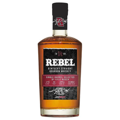 Rebel Kentucky Straight Bourbon Single Barrel selected By Kyle Bush