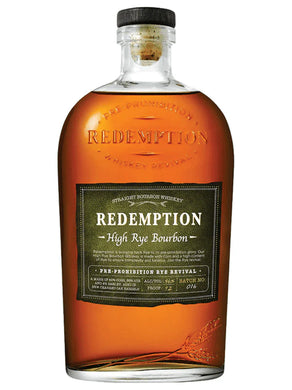 Experience bold flavors with Redemption High Rye Bourbon. With 36% rye, it’s perfectly balanced with sweet, spicy notes and a smooth finish. Perfect for sipping or cocktails.