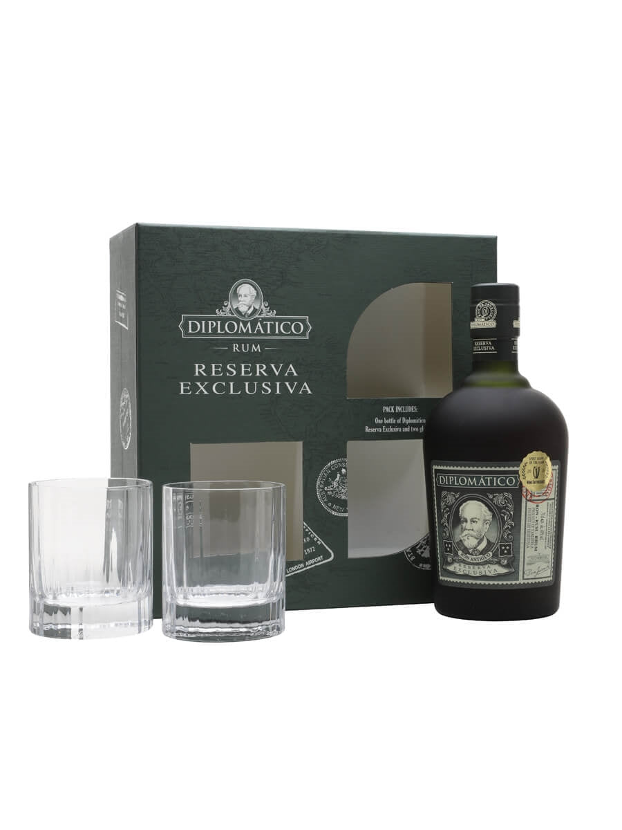 Diplomático Rum Reserva Exclusiva Gift Set 750 ml