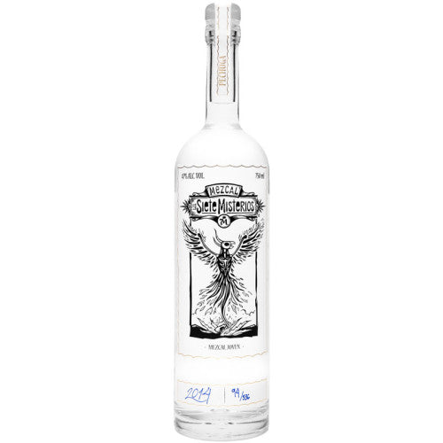 Experience the depth of Siete Misterios Mezcal Pechuga—crafted with Espadín agave and distilled with chicken breast for a unique, savory flavor. Luxurious, authentic, unforgettable.