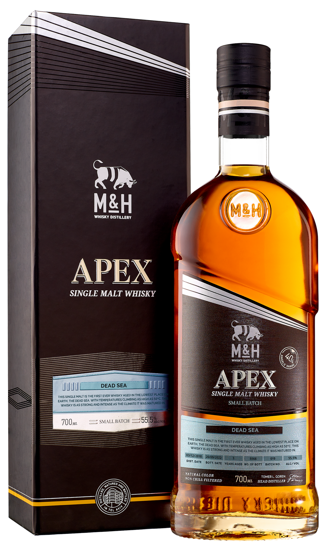 M&H Apex Dead Sea Whisky