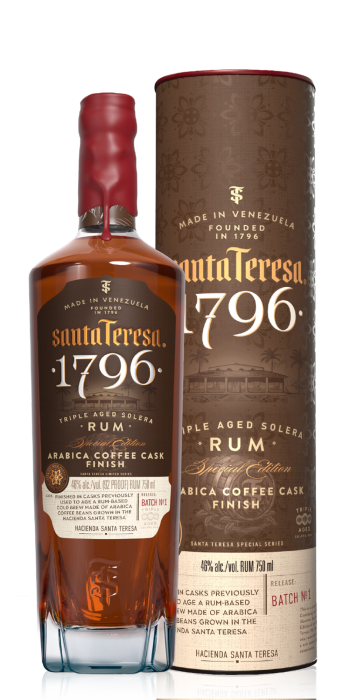 Santa Teresa Rum 1796 Triple Solera Arabica Coffee Cask Finish