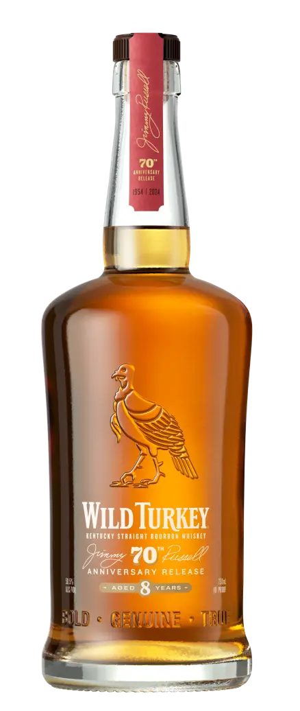 Wild Turkey Jimmy Russell 70th Anniversary 8 Year