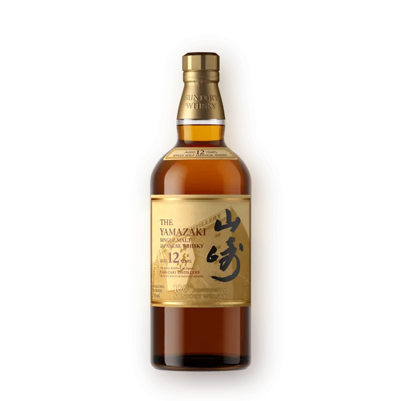 Celebrate 100 years of Yamazaki with the 12 Year Anniversary Edition. Aged to perfection, this single malt whisky offers rich flavors and timeless craftsmanship.