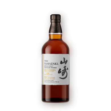 Celebrate a century of excellence with The Yamazaki Mizunara 18 Year 100th Anniversary whisky. Aged in rare Mizunara oak, it offers complex, elegant flavors perfect for collectors and connoisseurs.  