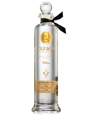 Clique Reserve Edition Handcrafted Vodka Artisan Master Blend Limited Edition