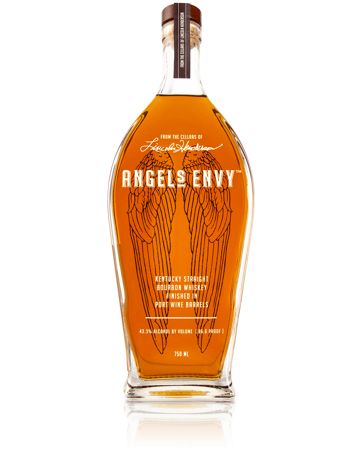 Angel's Envy Kenucky Straight Bourbon Whiskey Finished in Port Wine Barrels