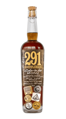 Distillery 291 Barrel Proof Single Barrel Rye Whiskey