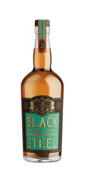 Experience the bold flavor of Black Steel Bourbon. Handcrafted with rich notes of caramel, oak, and vanilla spice. Discover Black Steel Bourbon today!