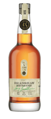 Discover the bold and flavorful Bradshaw Kentucky Straight Rye. With a 90% rye mash bill and warming notes of spice and vanilla, it’s the ideal whiskey for any occasion.