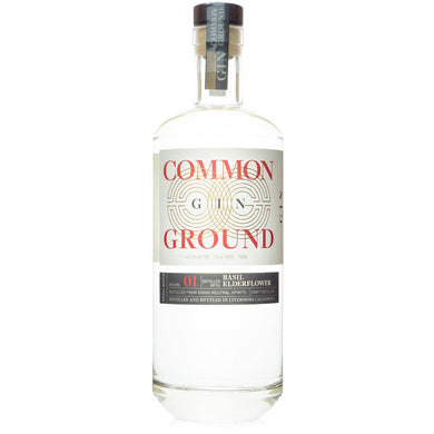 Common Ground Gin Recipe 01 – Basil & Elderflower 45.22%