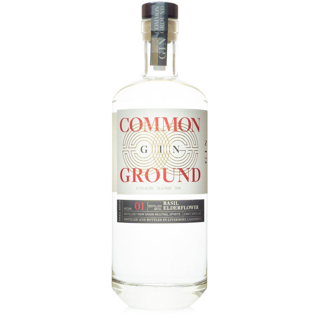 Common Ground Gin Recipe 01 – Basil & Elderflower