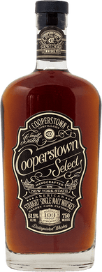 Cooperstown Select Sherry Cask Finished Straight Single Malt Whiskey