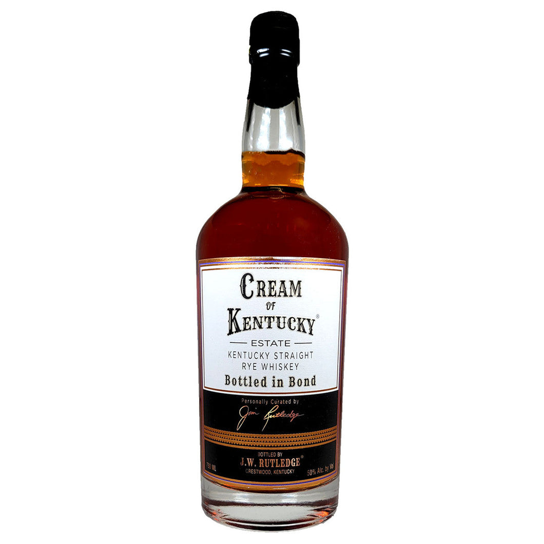Cream of Kentucky Straight Rye Whiskey Bottled in Bond
