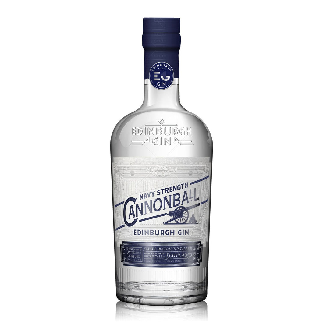 Edinburgh Cannonball Navy Strength Gin