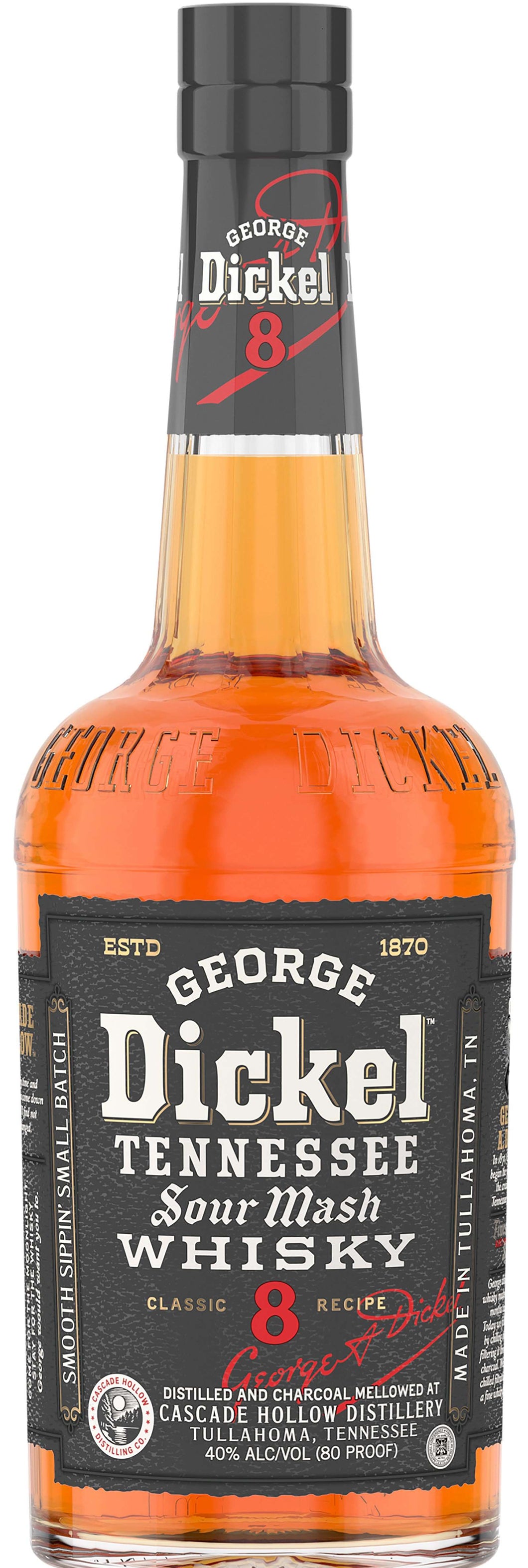 George Dickel No. 8 Sour Mash Tennessee Whisky