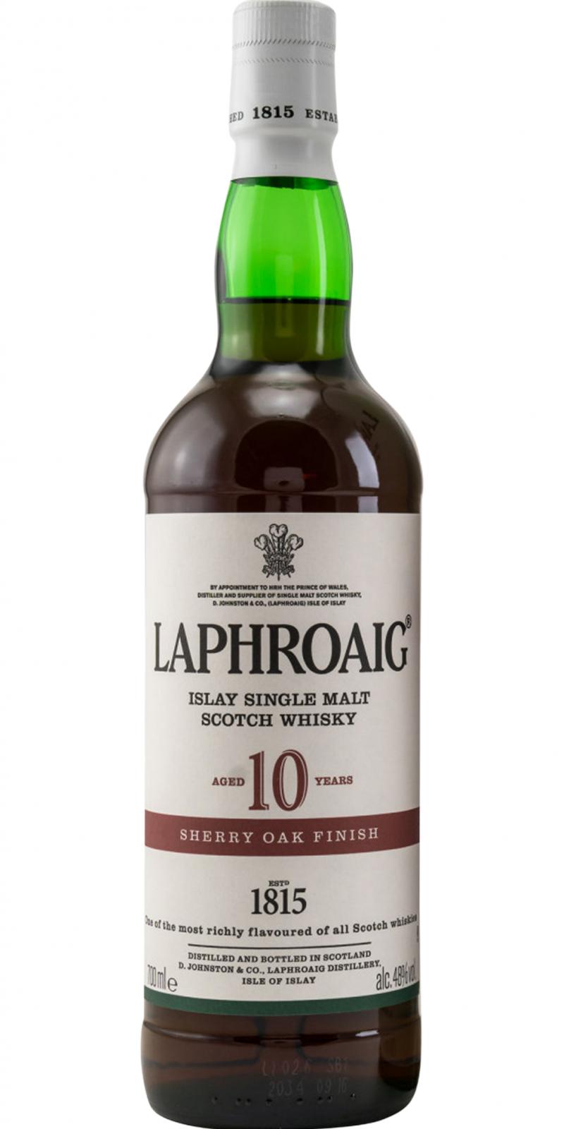 Laphroaig 10 Year Old Sherry Oak Finish
