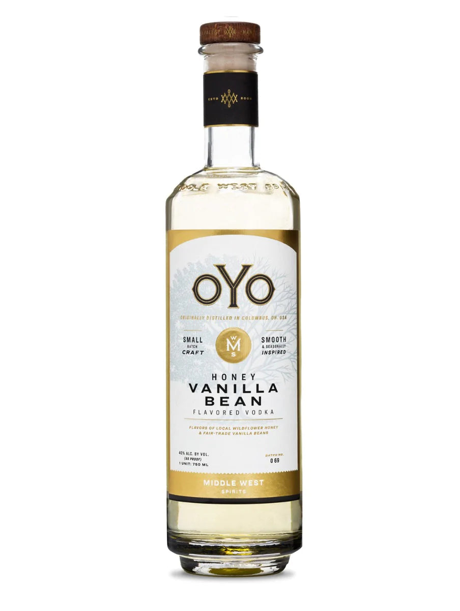 Middle west Spirits OYO Honey Vanilla Bean Vodka