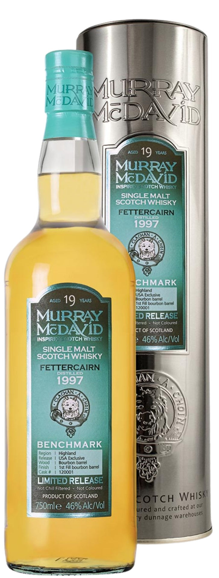 Murray McDavid Benchmark Fettercairn 19 Year Old Single Malt Scotch Whisky