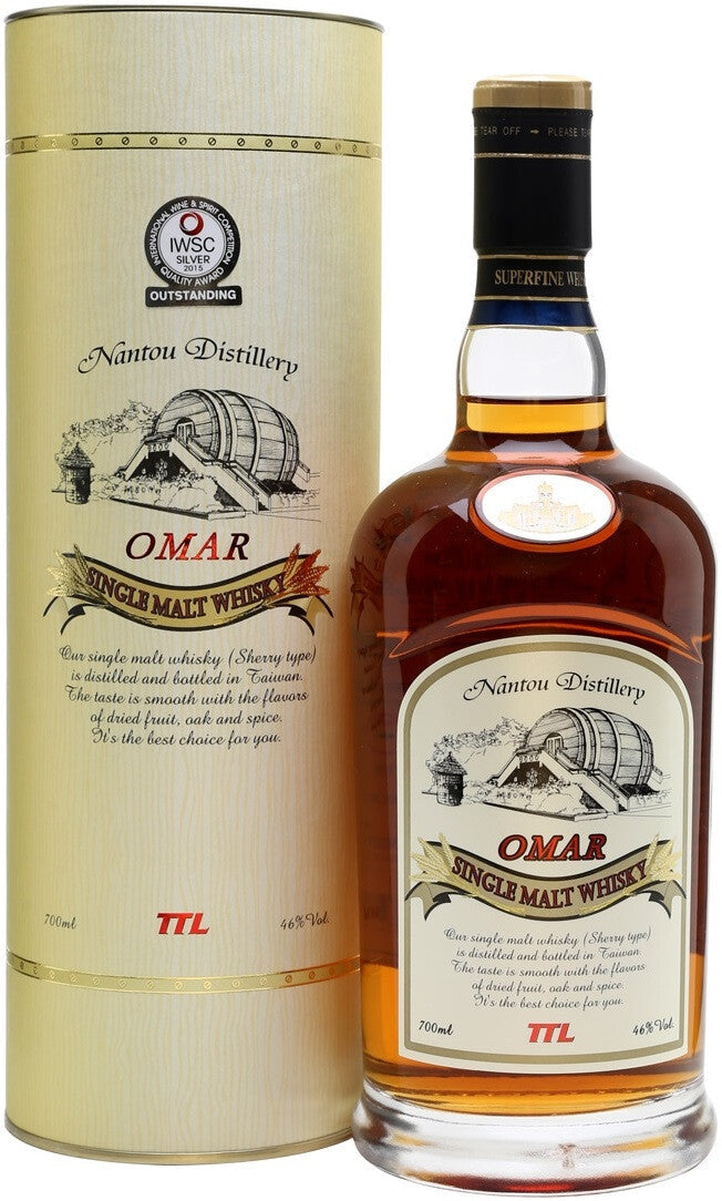 Nantou Distillery Omar Single Malt Whiskey Sherry Type