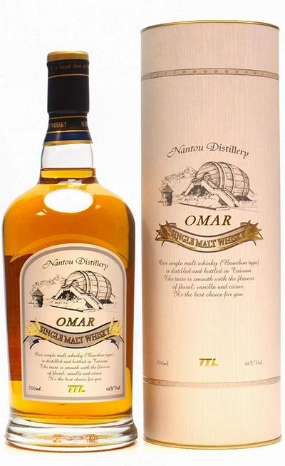 Nantou Distillery Omar Single Malt Whisky Bourbon Cask
