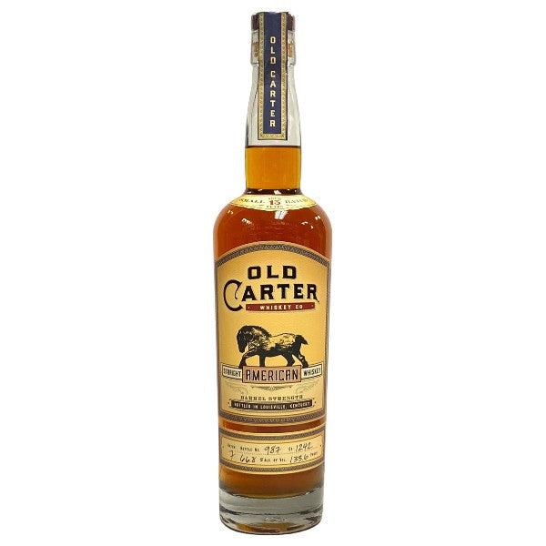 Old Carter 13 Year Straight American Whiskey Small Batch 7