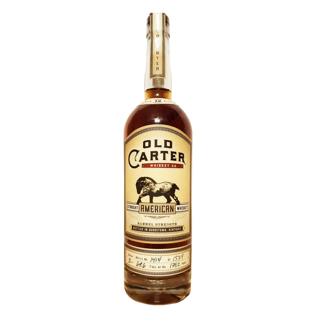 Old Carter Straight Kentucky Whiskey Small Batch 2